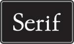 Serif logo