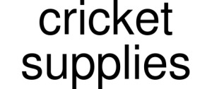 Cricket Supplies Vouchers