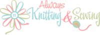 Always Knitting and Sewing logo